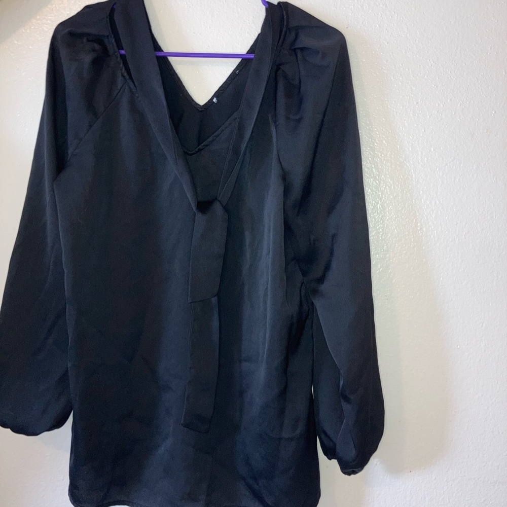 Black Business Casual Flowy Too